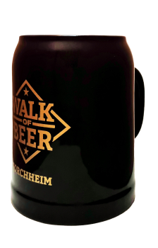 Preview: WALK OF BEER Krug schwarz